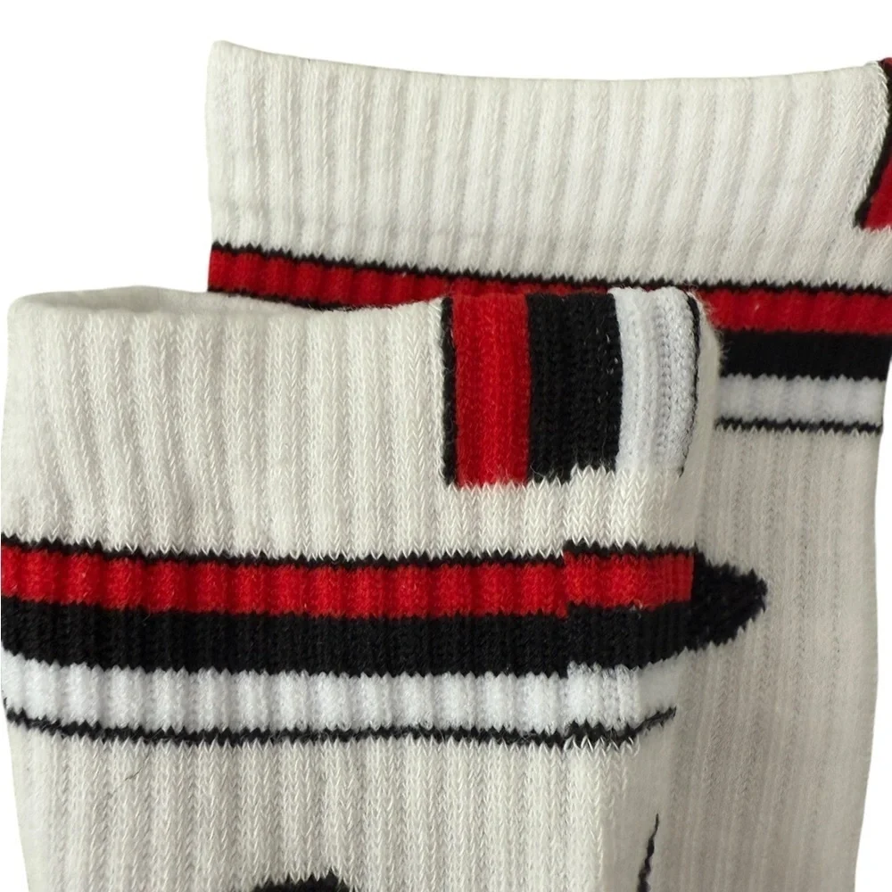 NWT Dachshund Dog Socks Gray, White, and Black Socks Pack of 3